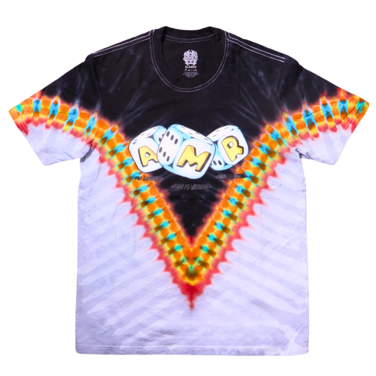 SNAKE AND LADDER TIE DYE