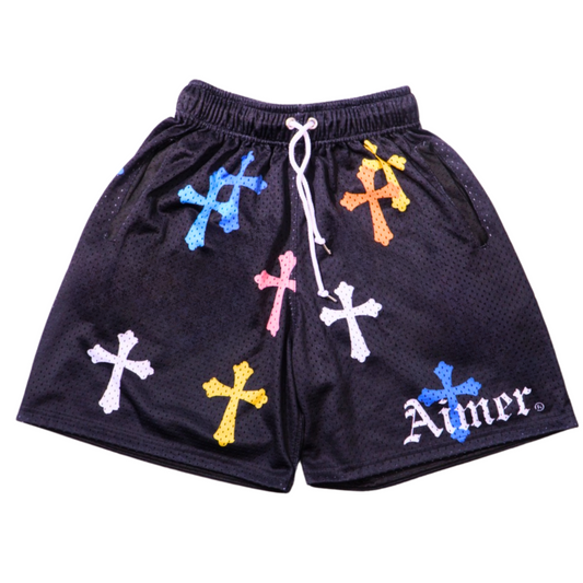 LEGENDS CROSS MESH SHORT